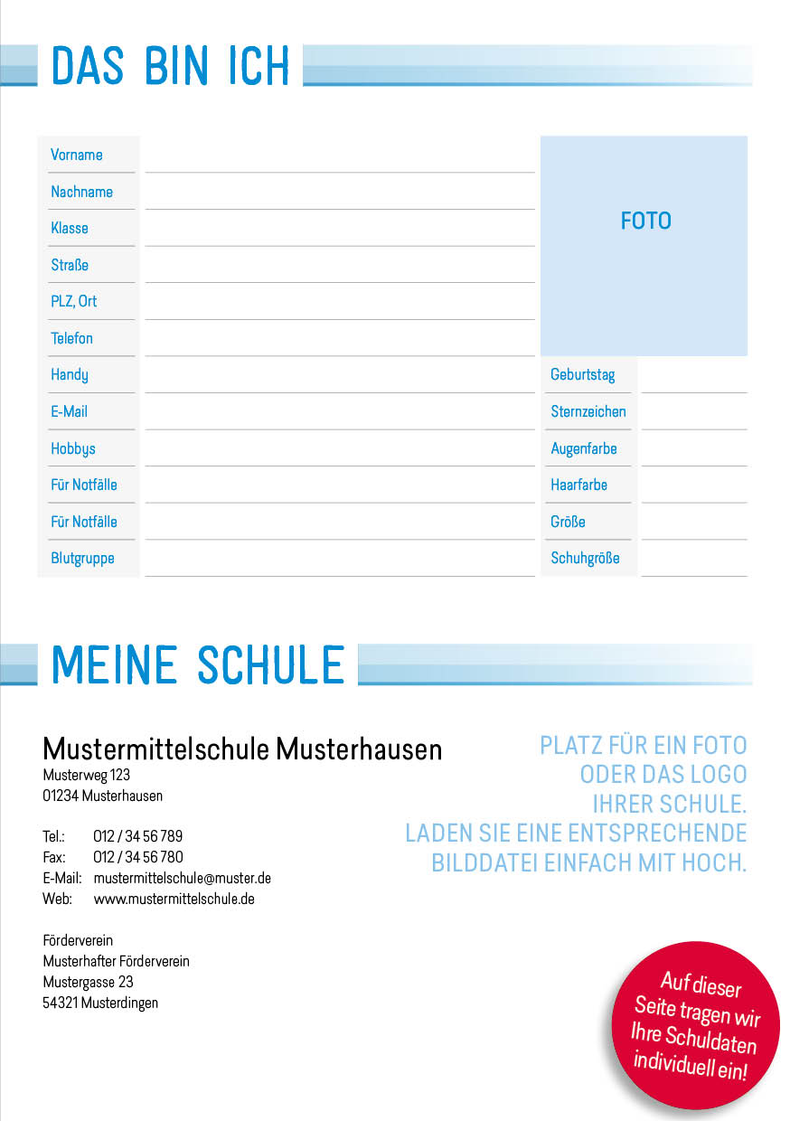 Design Neutral für SchülerPlaner