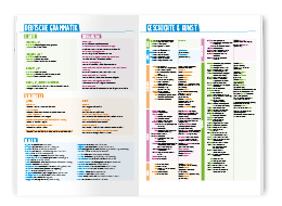 arbenfroh - Sonderteil für individuellen SchülerPlaner