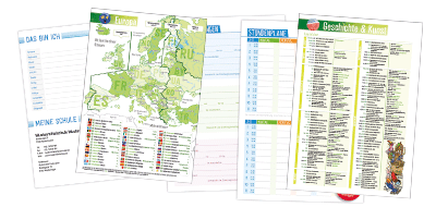 Individuelle Vorlagen für Schülerkalender