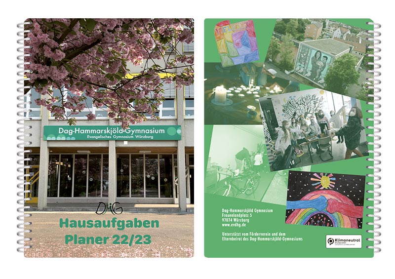 348-2_Cover+BACKCover_Spiral Beispiel SchülerPlaner 21/22 - Dag-Hammarskjöld-Gymnasium